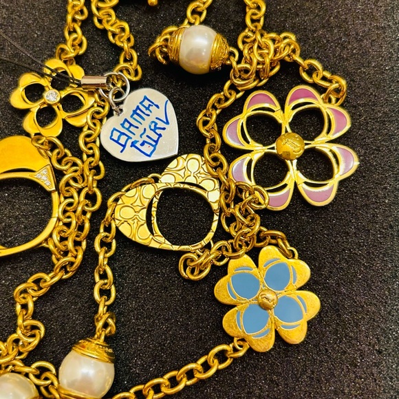 Coach Jewelry Vintage Coach Charm Necklace Poshmark